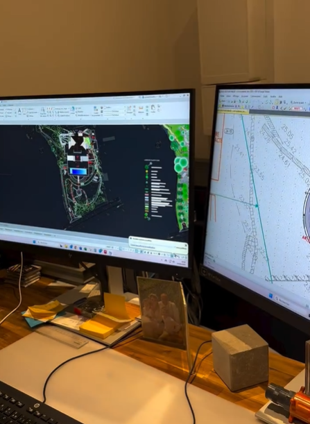 Plans 3D et documents d'exécution pour aménagements paysagers sur la Côte d'Azur